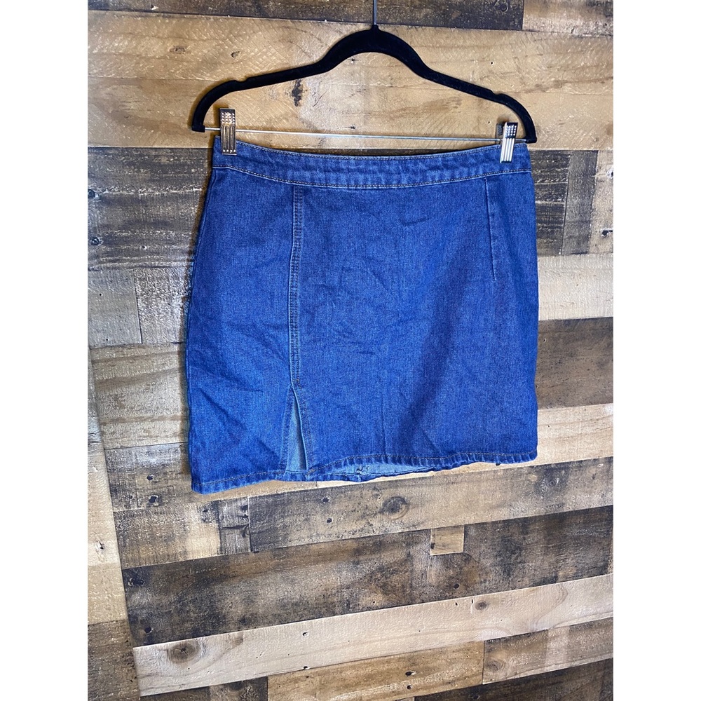 Jean Mini Skirt